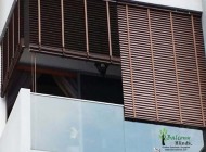 High Quality Outdoor PVC Wooden Blinds, Singapore