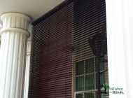 Outdoor PVC Wooden Blinds, Singapore