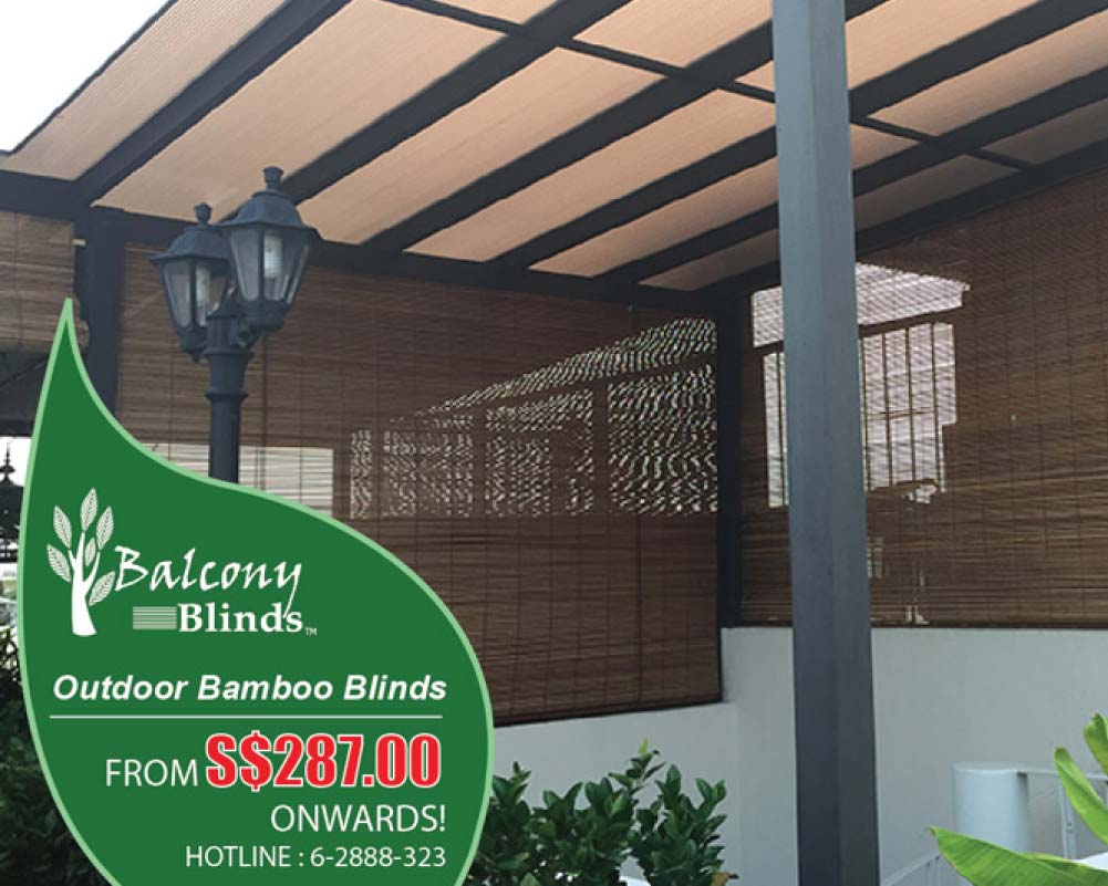 Outdoor Blinds Promotion Singapore BALCONYBLINDS