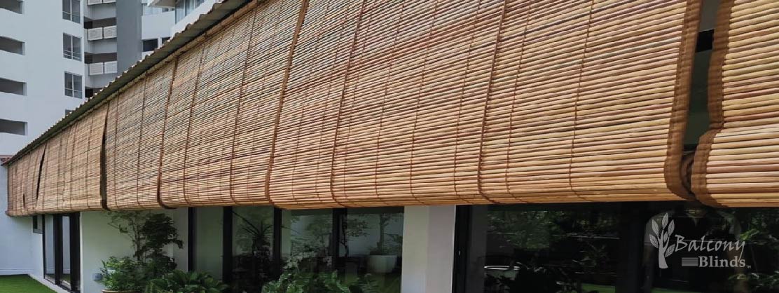 Outdoor Bamboo Blinds Singapore Balconyblinds Outdoor Bamboo Blinds Singapore, Bamboo Sun Shades Patio