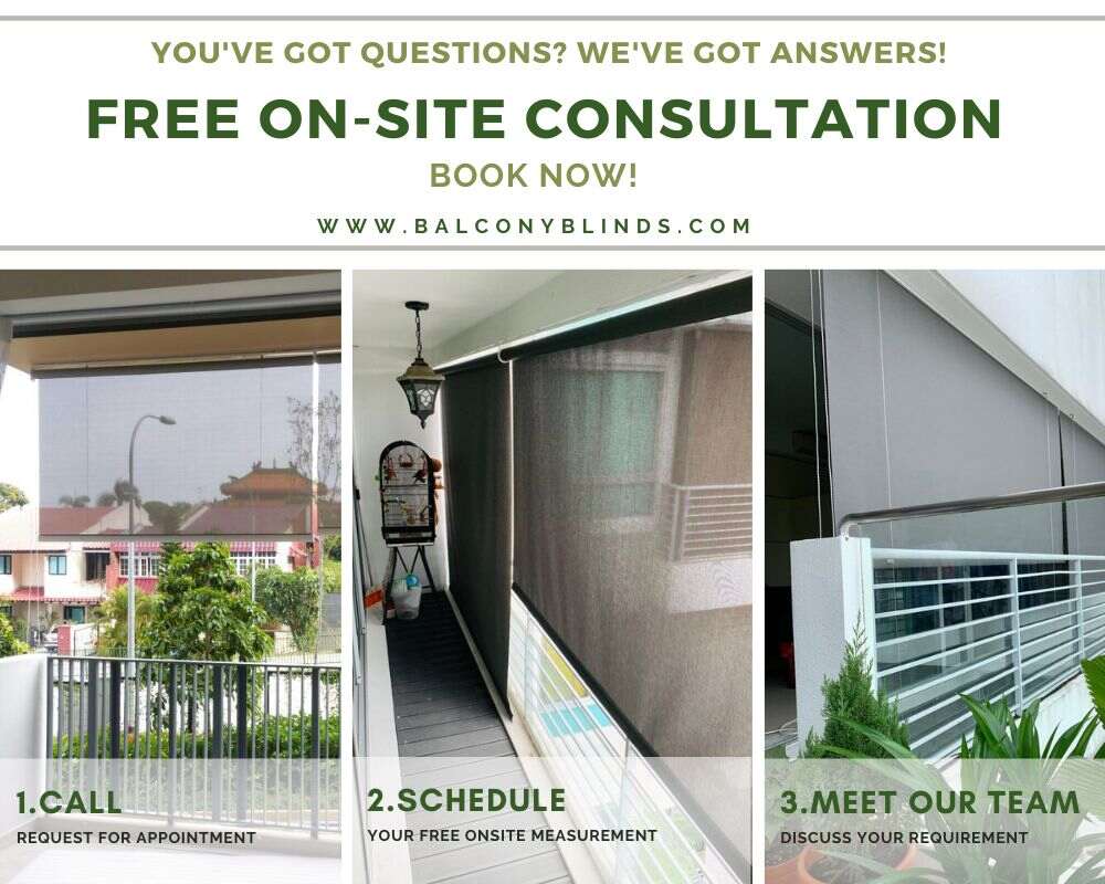 Outdoor Blinds Free Onsite Measurement & Quotation