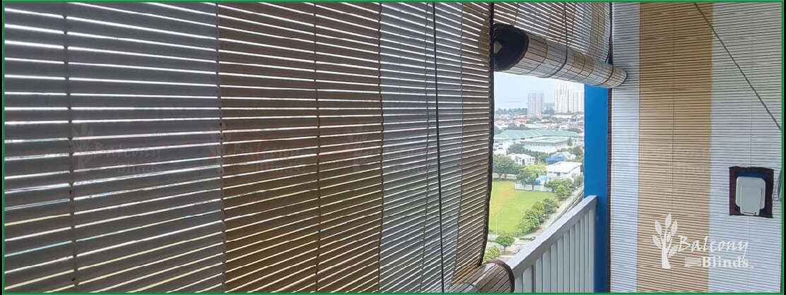Custom Colour Bamboo Blinds
