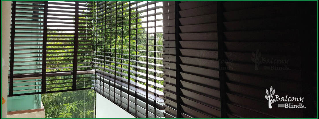 Outdoor PVC Venetian Blinds