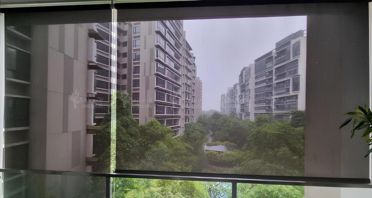 Weather-resistant outdoor blinds for Singapore balconies